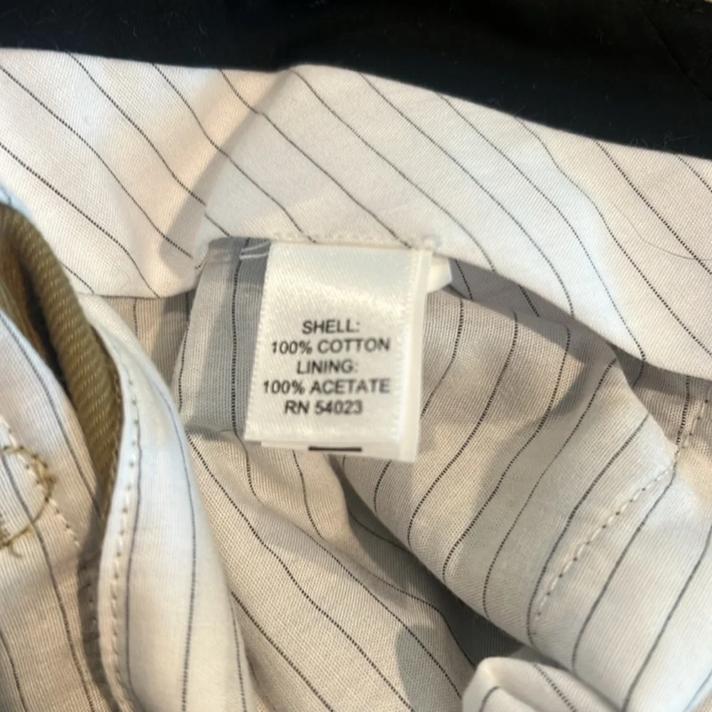 Banana Republic Modern Fit Flat Front Pants